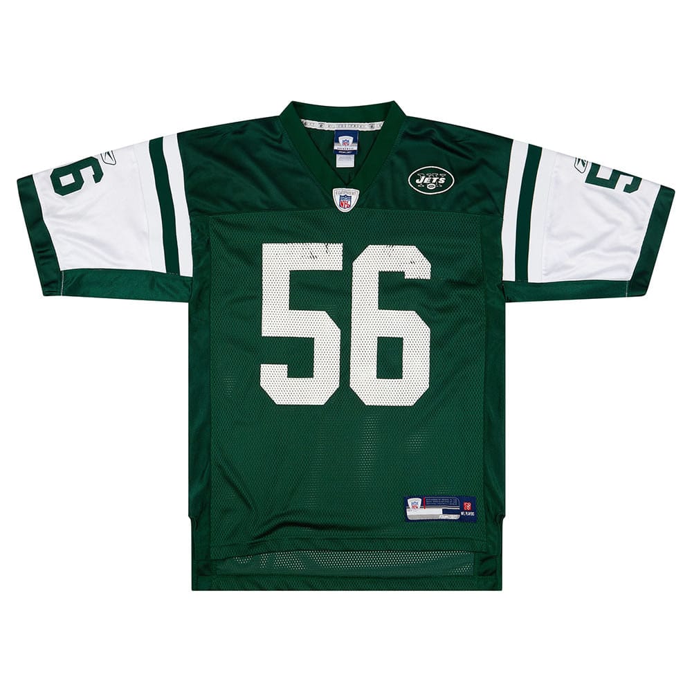 2008 New York Jets Gholston #56 Reebok On Field Jersey (Home) M