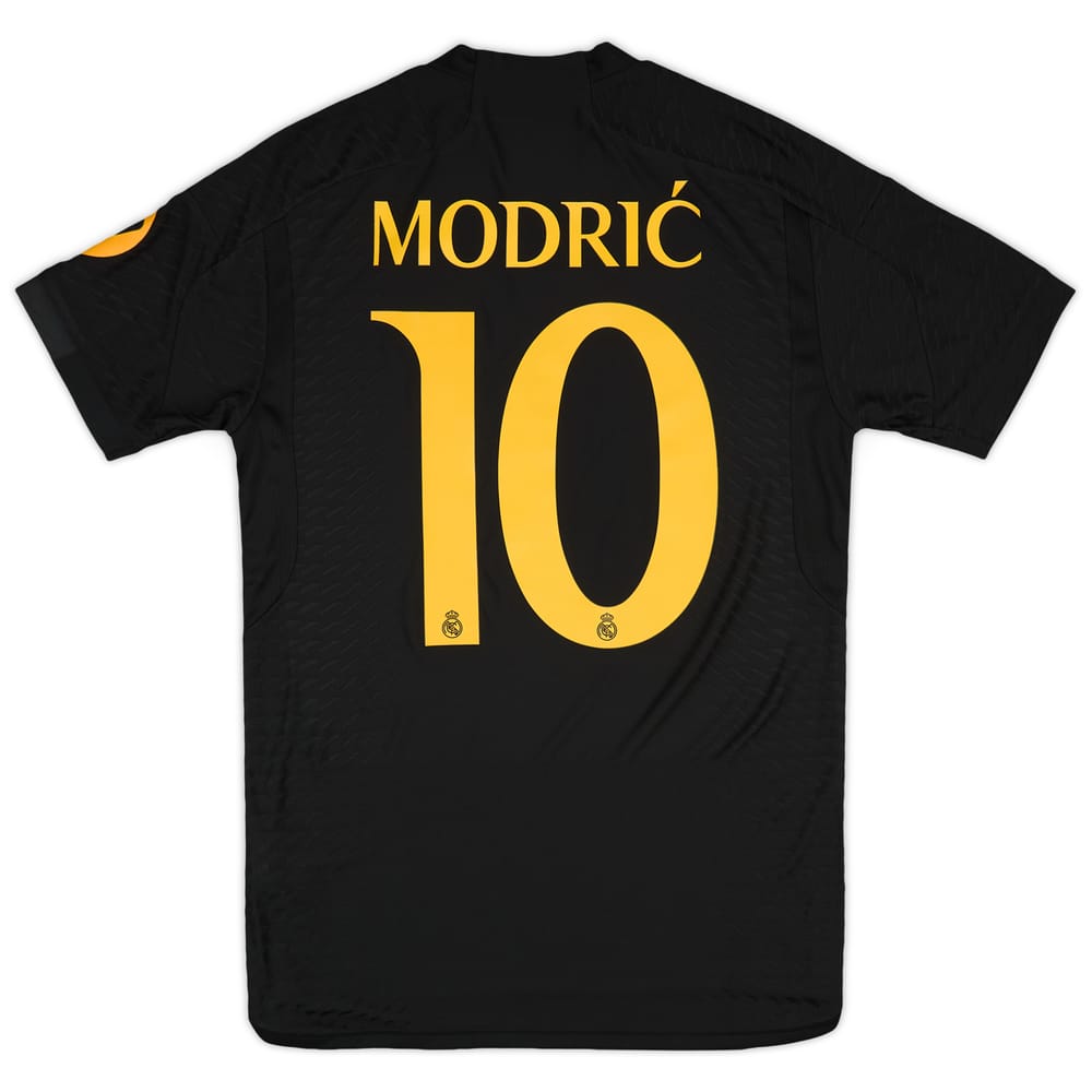2023-24 Real Madrid Authentic Third Shirt Modric #10 (S)