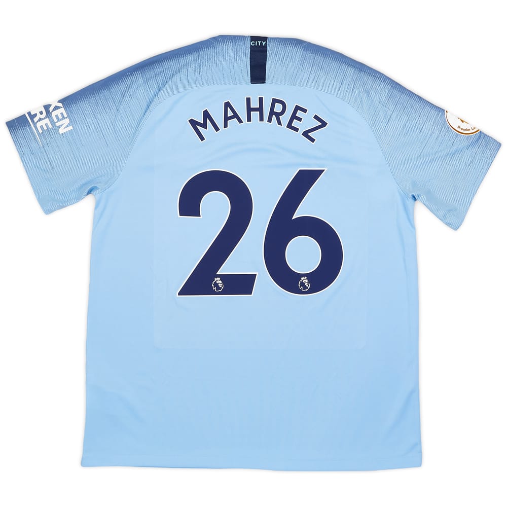 2018-19 Manchester City Home Shirt Mahrez #26 (XL)