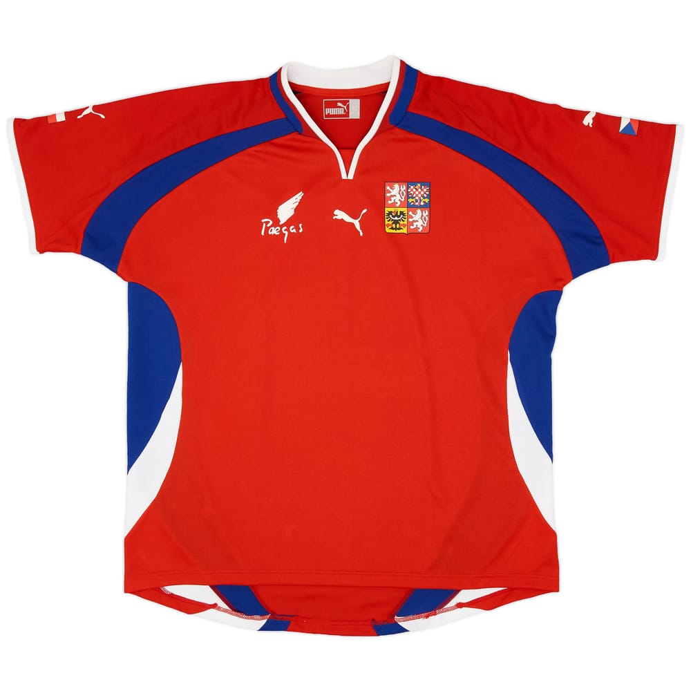 2000-02 Czech Republic Home Shirt