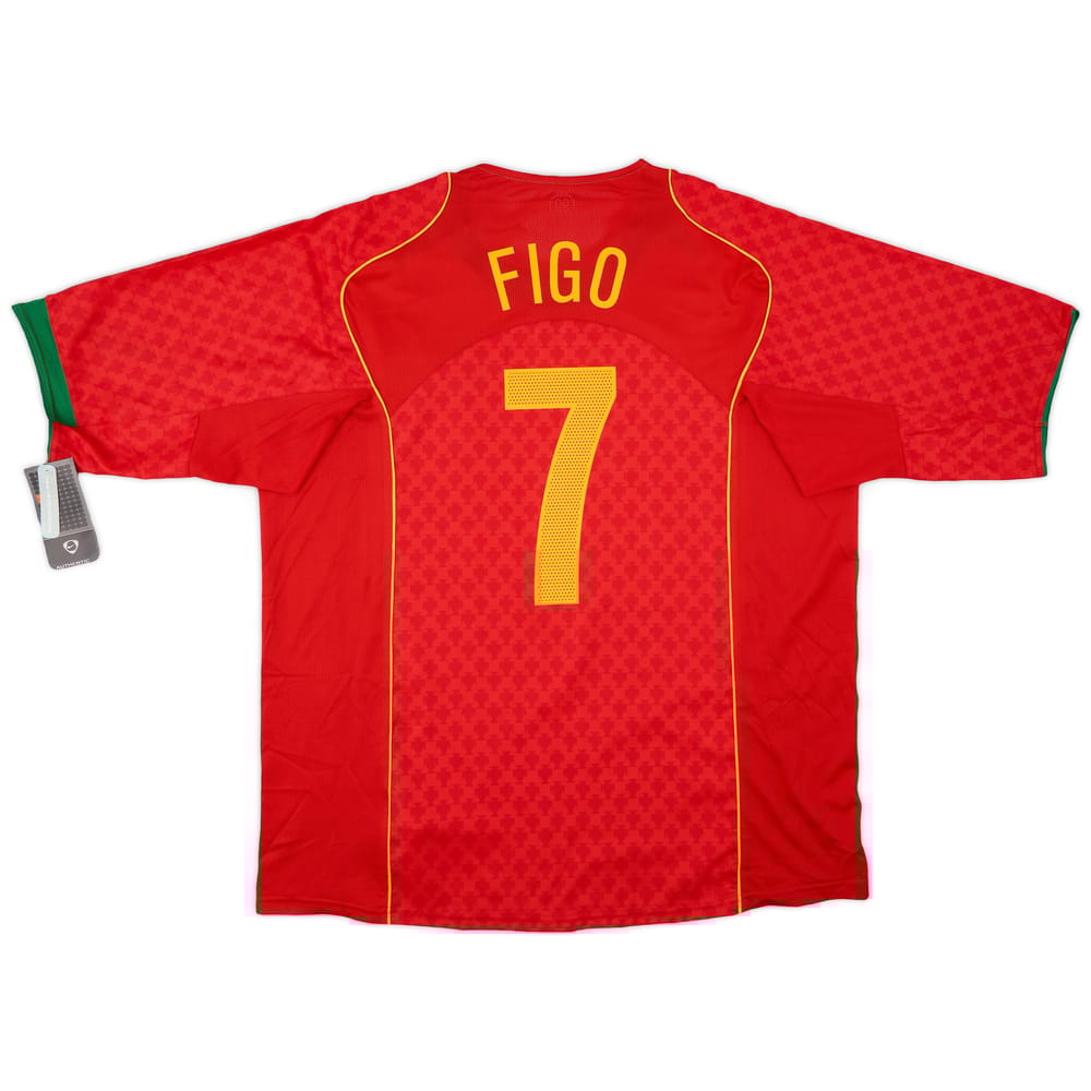2004-06 Portugal Home Shirt Figo #7 (XXL)