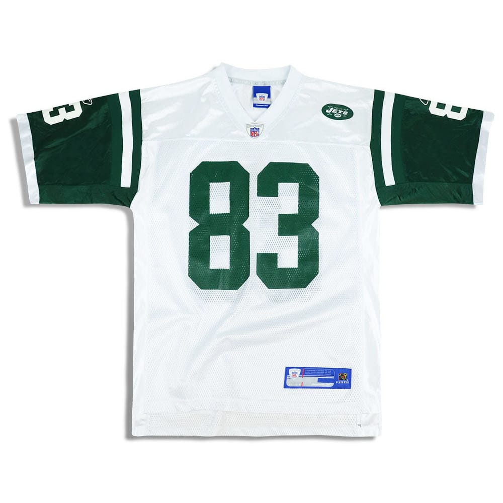 2004 New York Jets Moss #83 Reebok On Field Jersey (Away) XL
