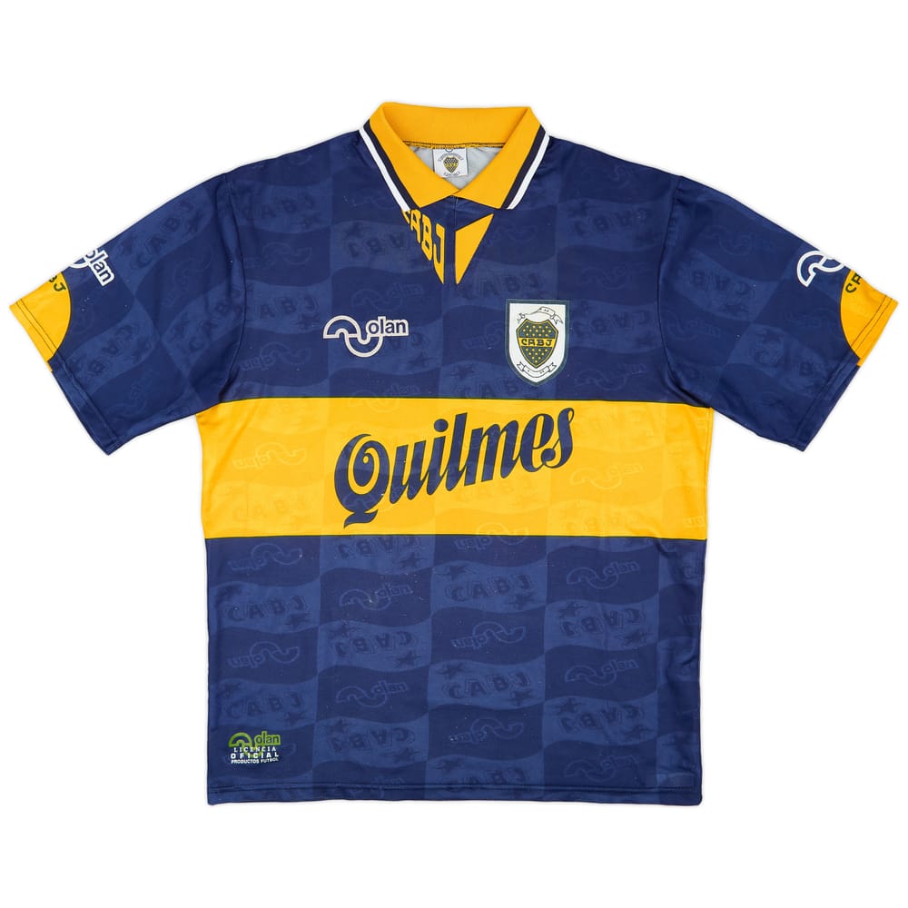 1995-97 Boca Juniors Home Shirt - 7/10 - (L)