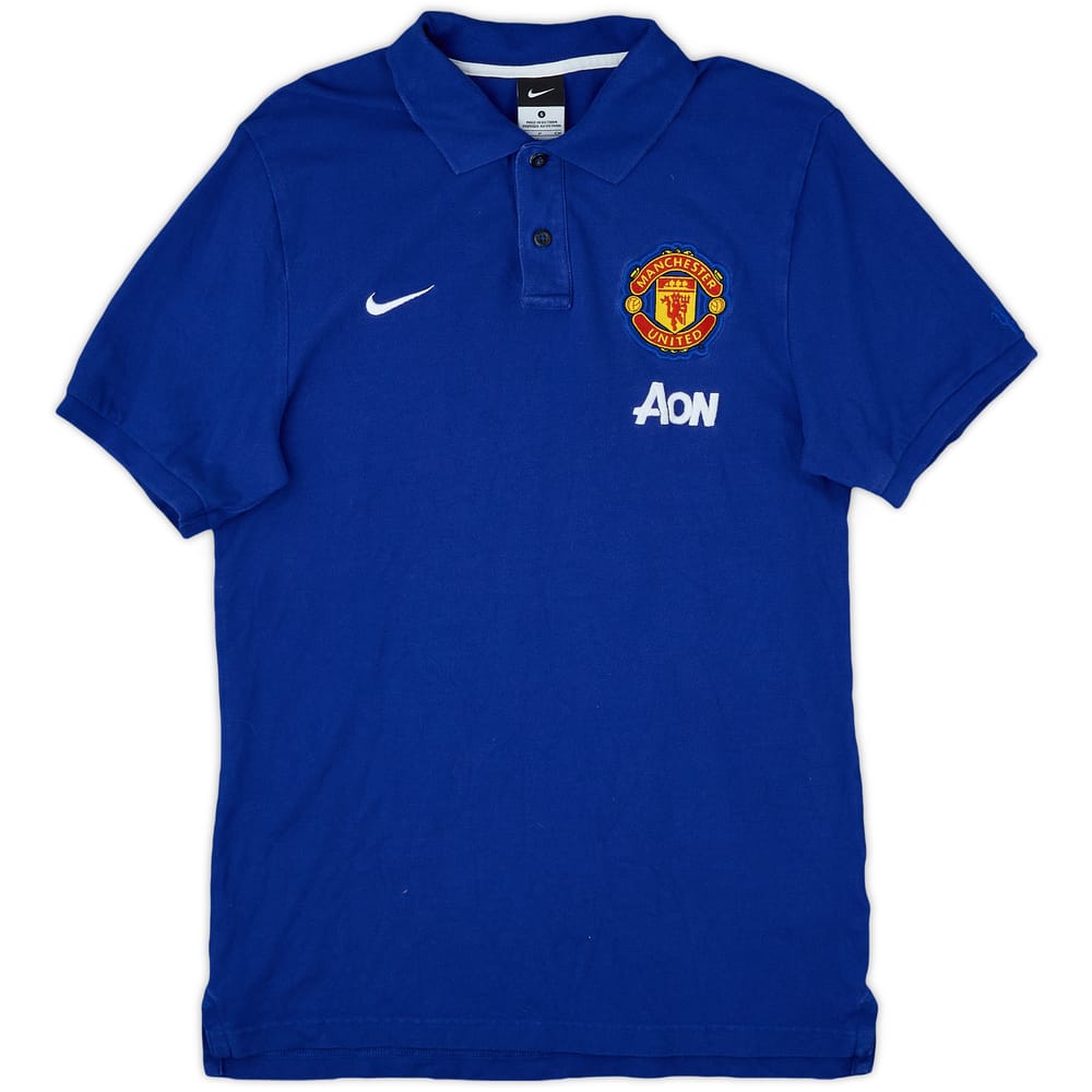 2013-14 Manchester United Nike Polo Shirt - 7/10 - (S)