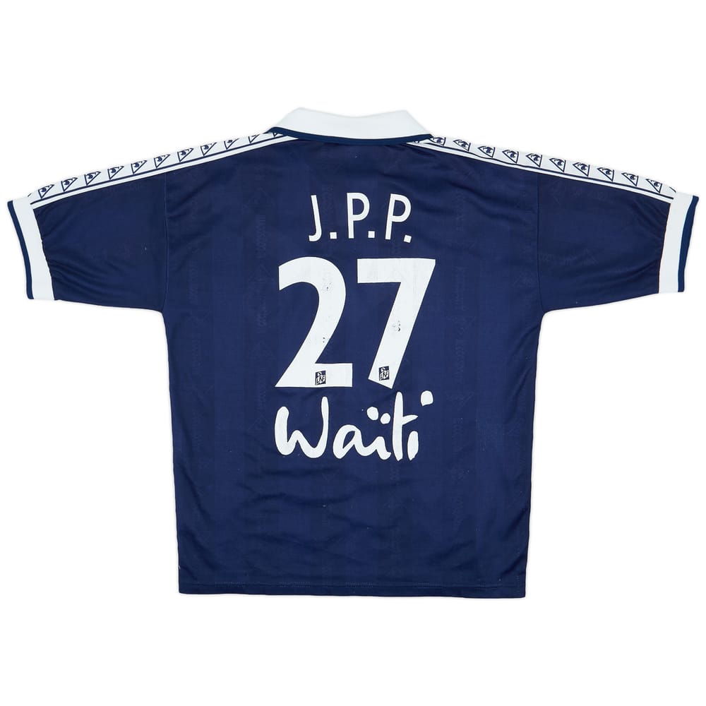 1996-97 Bordeaux Home Shirt J.P.P. #27 - 4/10 - (XL)