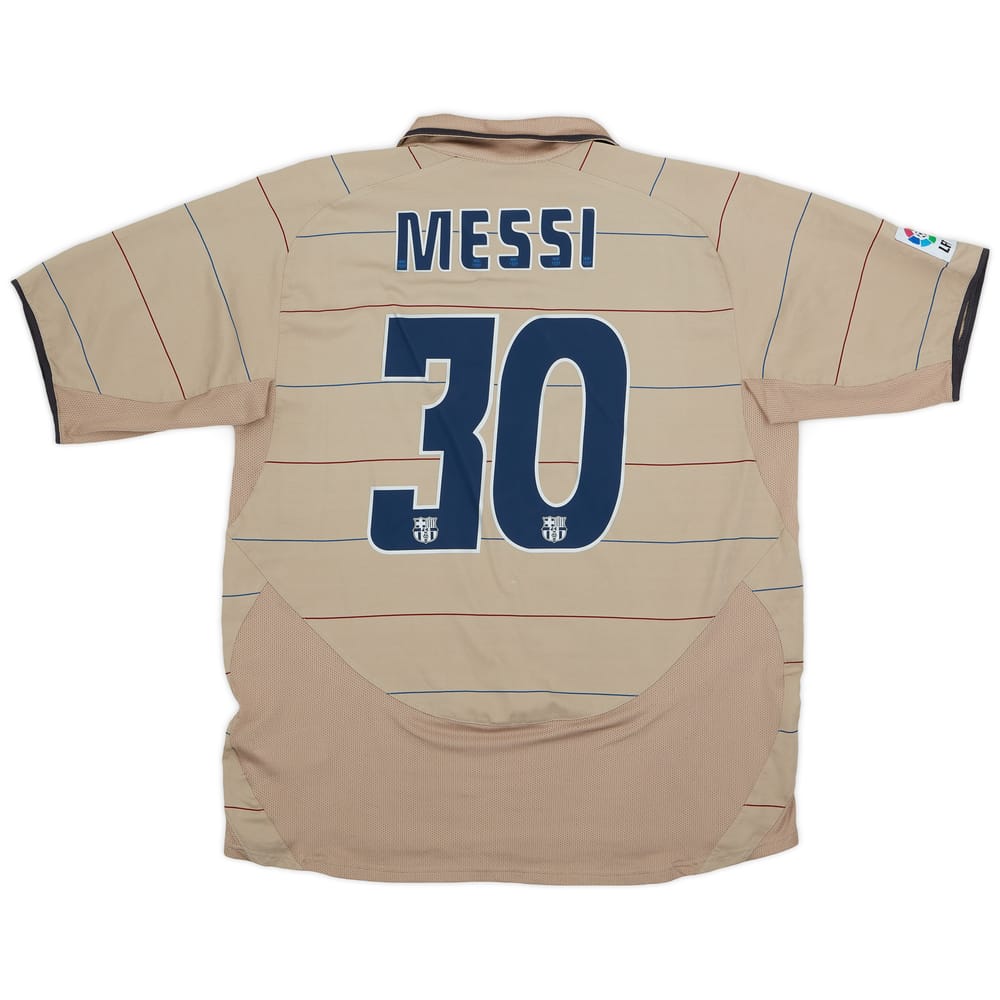 2003-05 Barcelona Away Shirt Messi #30 - 8/10 - (XL)