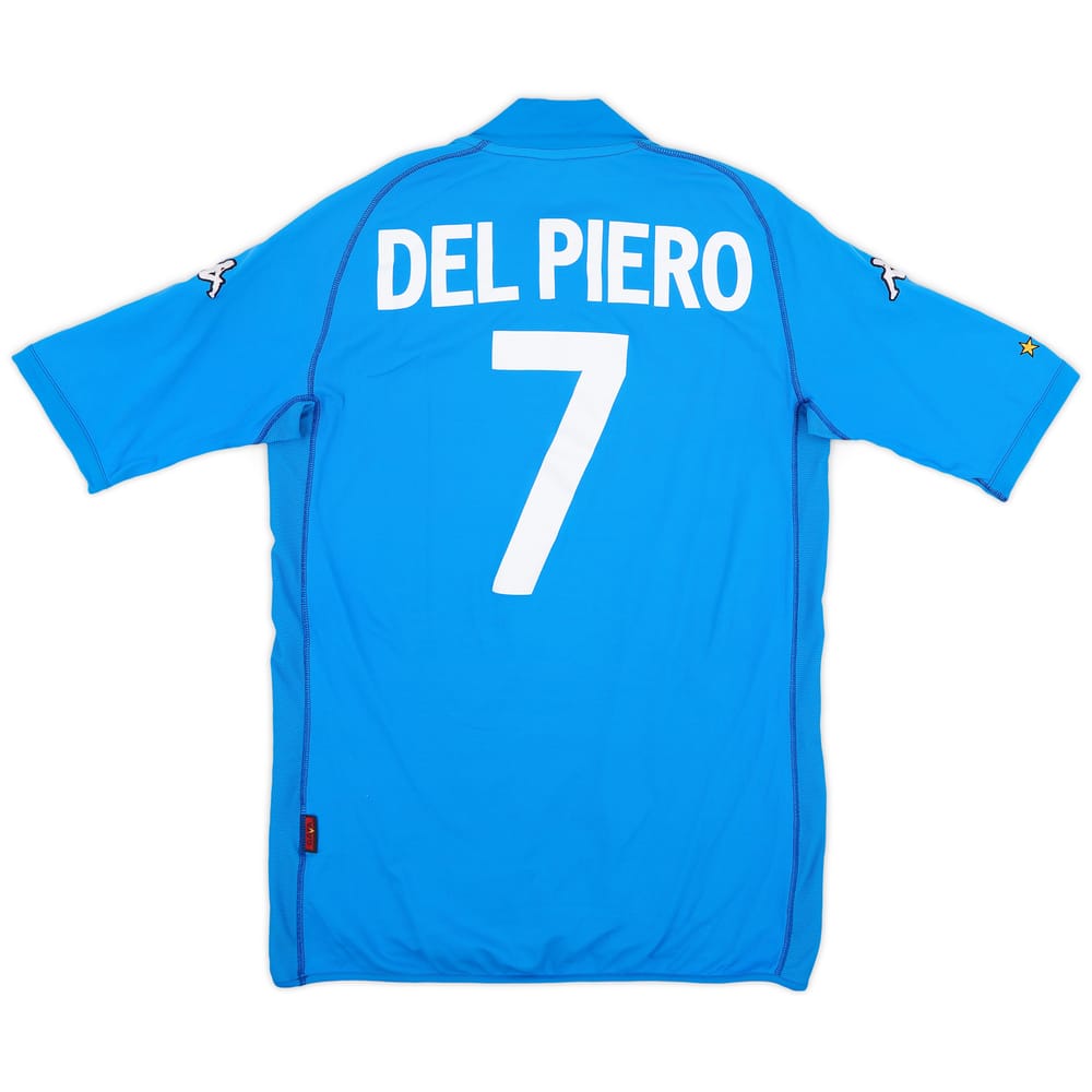 2002 Italy Home Shirt Del Piero #7 - 5/10 - (L)