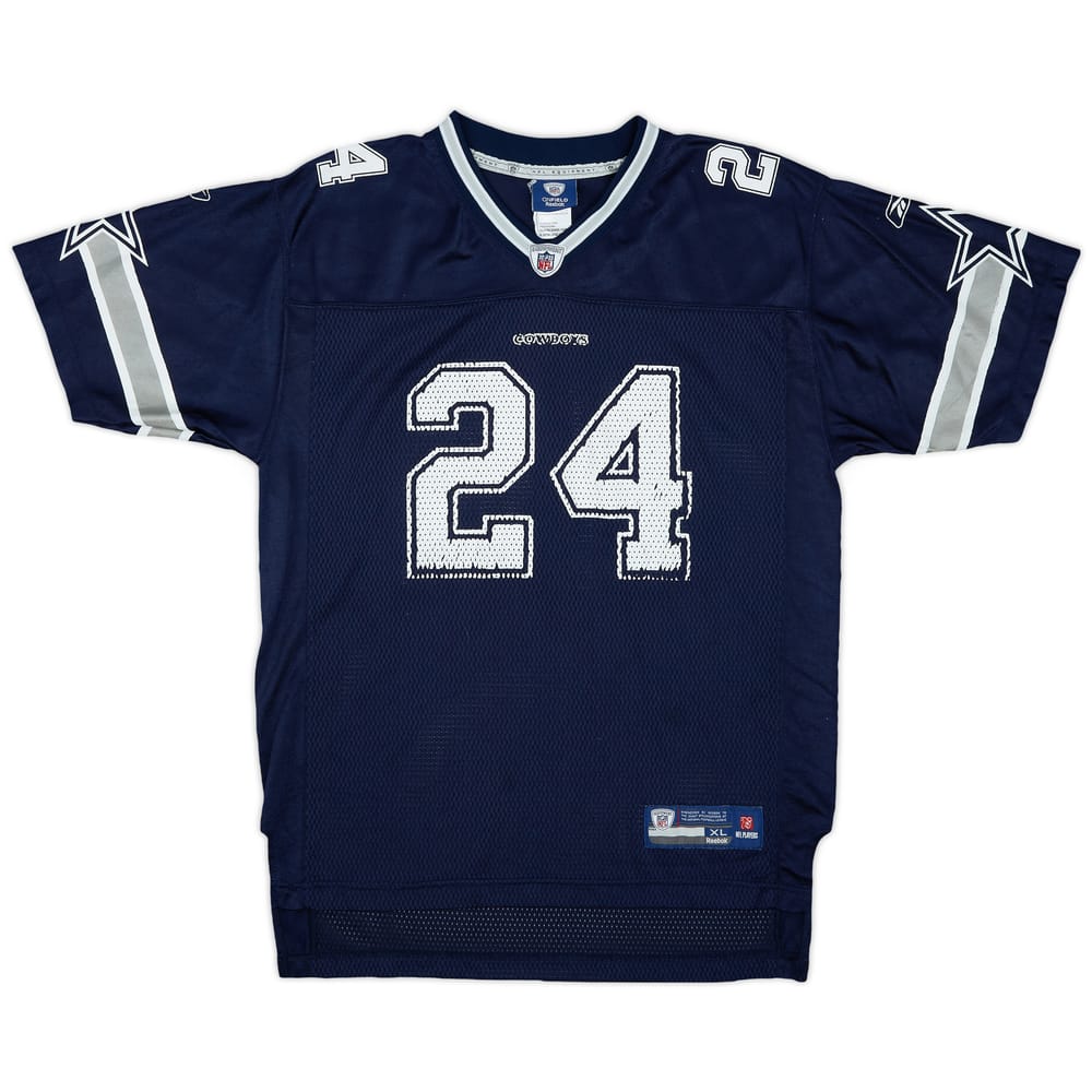2008-09 Dallas Cowboys Barber #24 Reebok On Field Home Jersey - 6/10 - (XL.Boys)