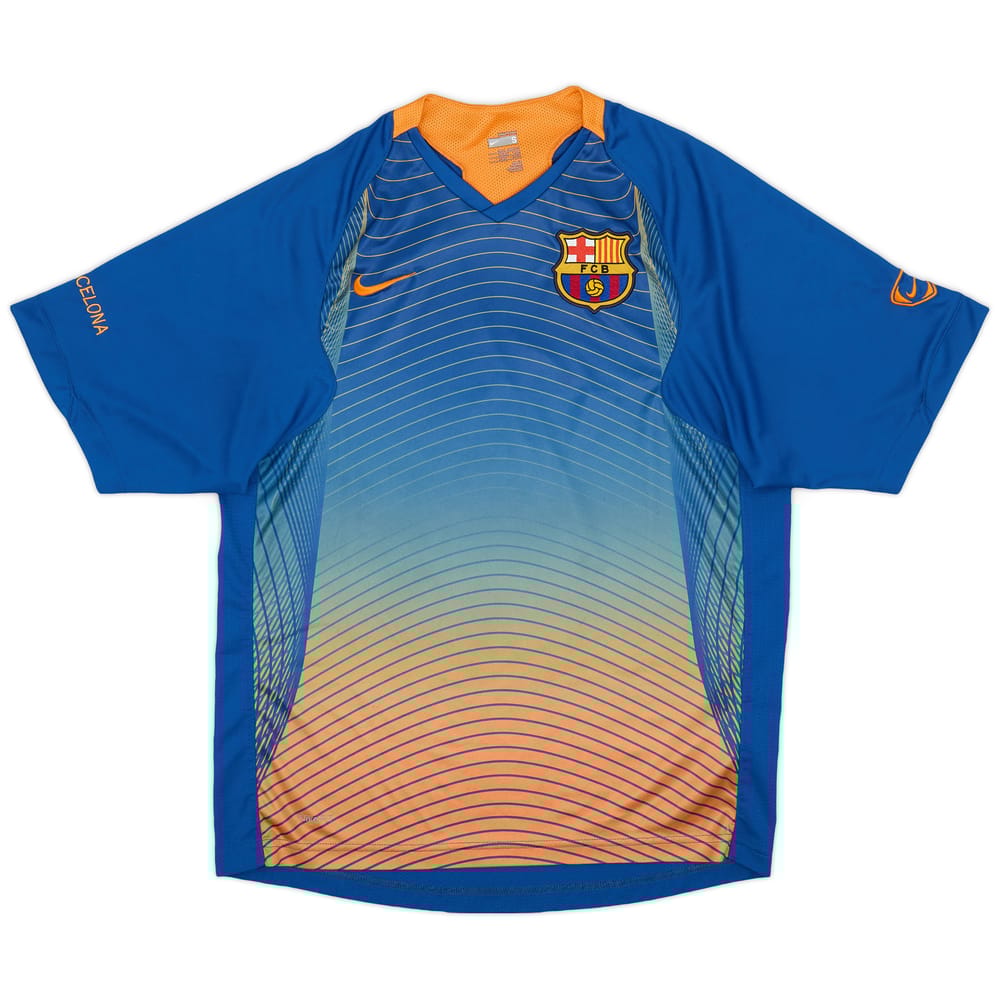 2007-08 Barcelona Training Shirt - 8/10 - (S)