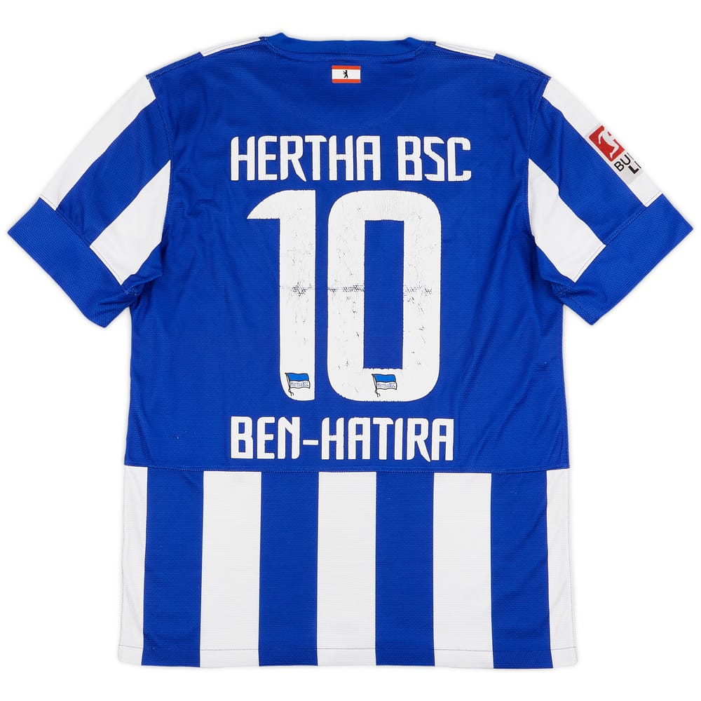 2012-13 Hertha Berlin Home Shirt Ben-Hatira #10 - 5/10 - (M)