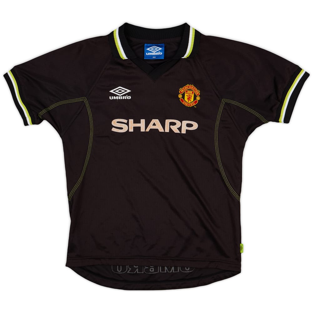 1998-99 Manchester United Third Shirt - 7/10 - (L.Boys)