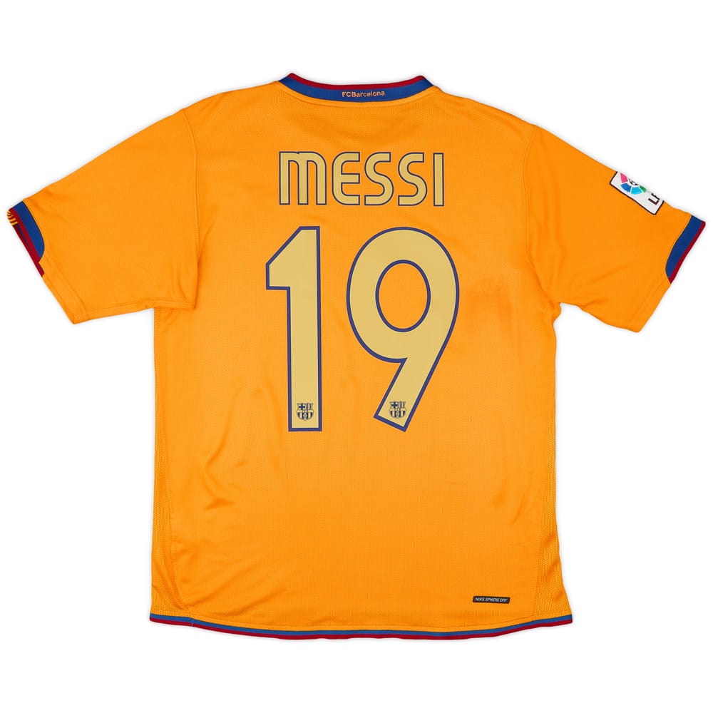2006-08 Barcelona Away Shirt Messi #19 - 6/10 - (S)