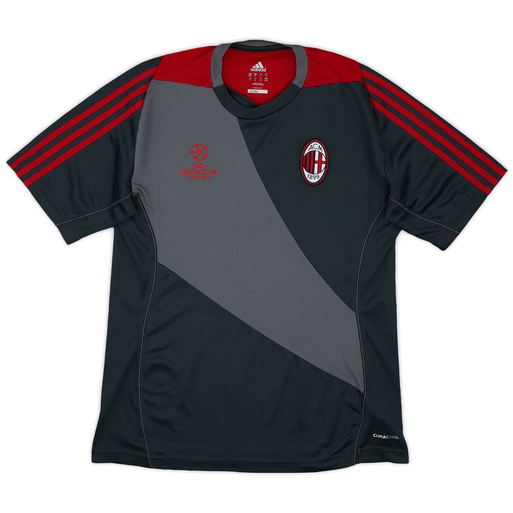 2012-13 AC Milan CL adidas Training Shirt - 9/10 - (M/L)