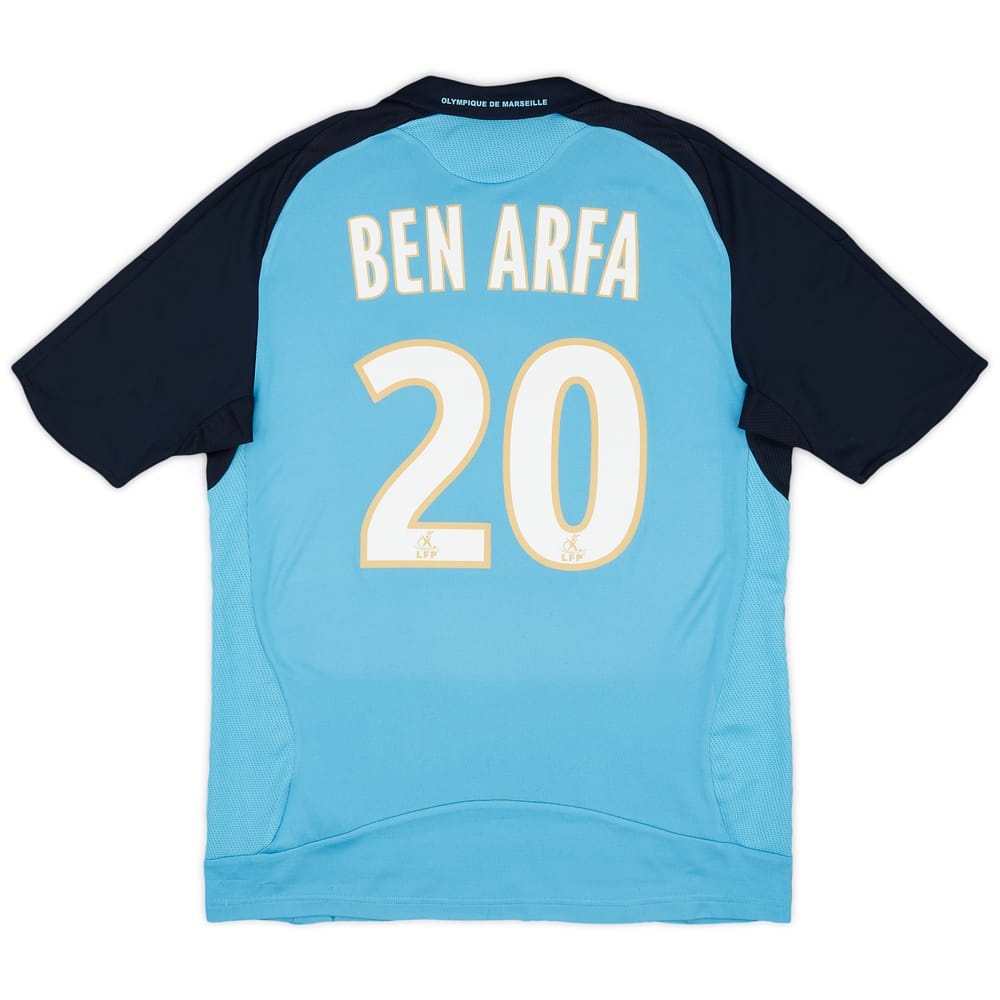2008-09 Olympique Marseille Away Shirt Ben Arfa #20 - 7/10 - (M)