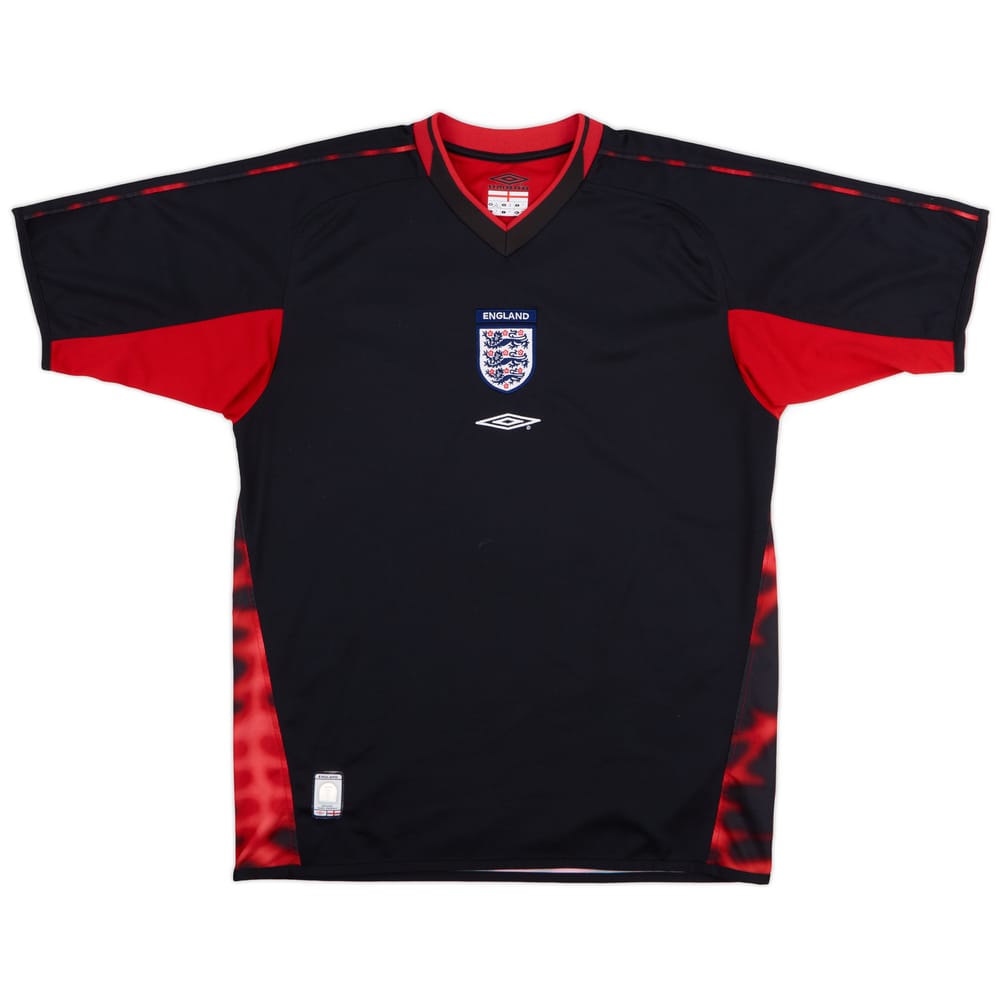 2004-06 England GK S/S Shirt - 8/10 - (M)