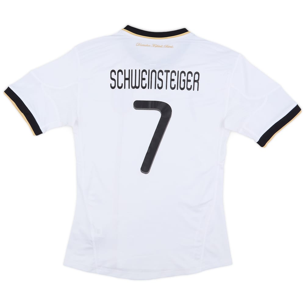 2010-11 Germany Home Shirt Schweinsteiger #7 - 8/10 - (Women's S)