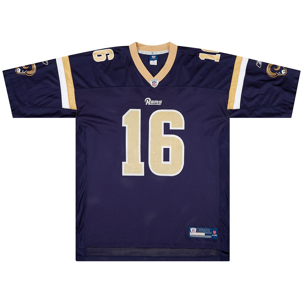 2009-11 St. Louis Rams Amendola #16 Reebok On Field Home Jersey (Excellent) XXL