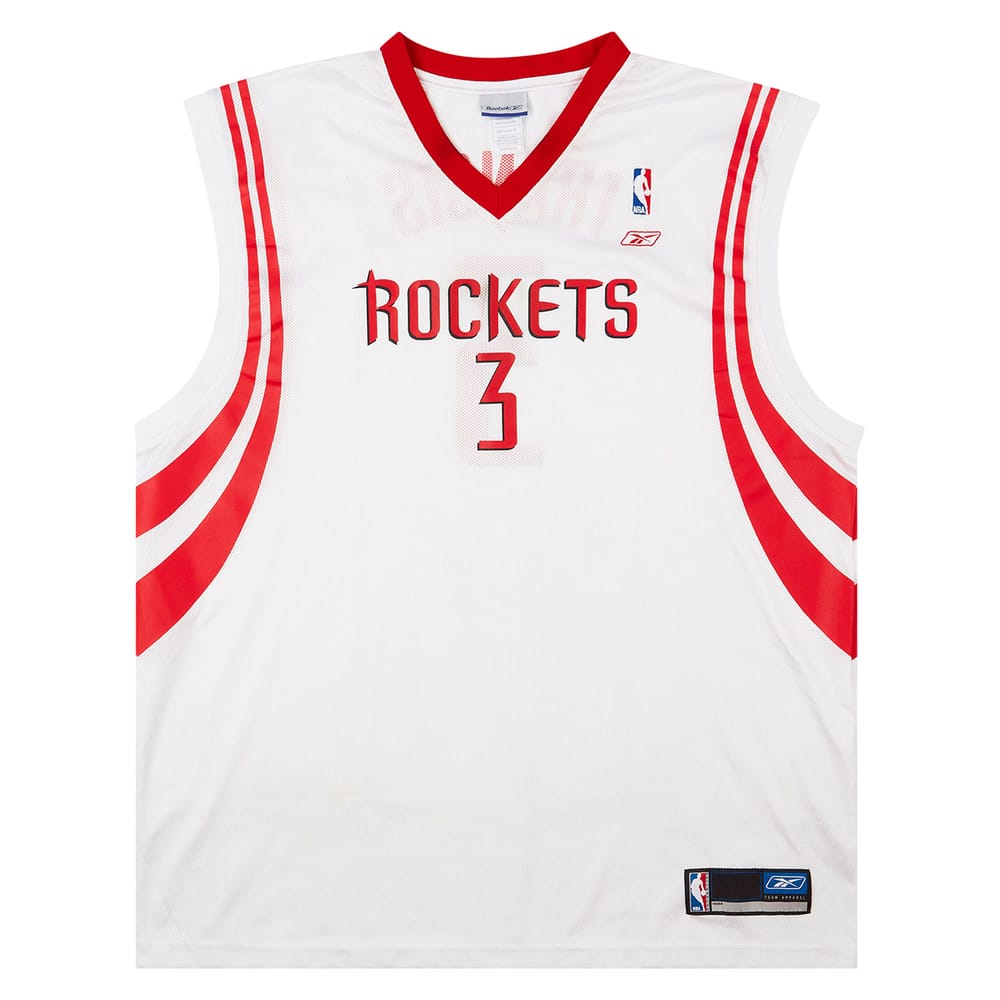 2003-04 Houston Rockets Francis #3 Reebok Home Jersey (Good) XXL