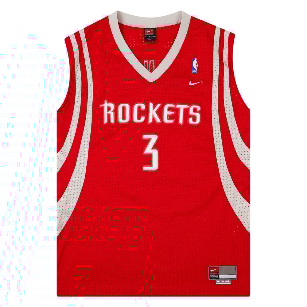2003-04 Houston Rockets Francis #3 Nike Swingman Away Jersey (Excellent) L