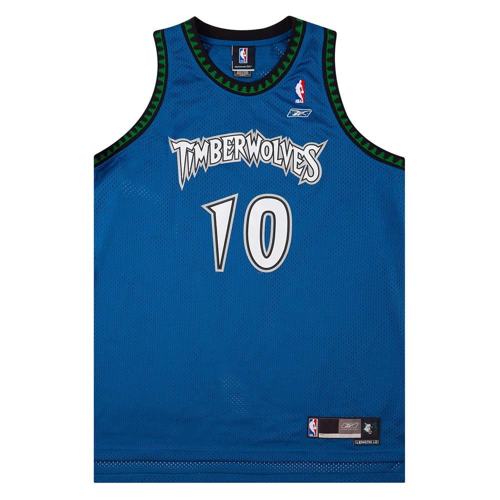 2004-06 Minnesota Timberwolves Szczerbiak #10 Reebok Swingman Away Jersey (Excellent) XL