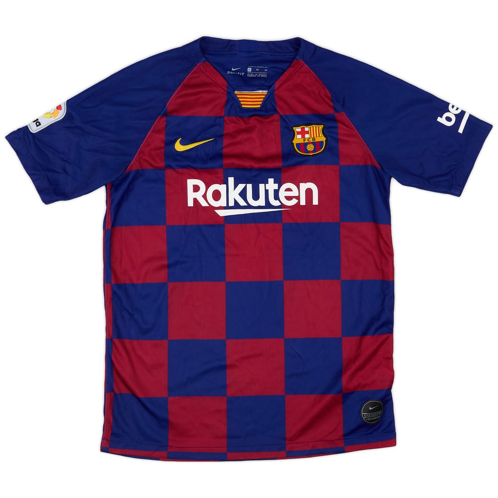 2019-20 Barcelona Home Shirt - 7/10 - (XL.Boys)