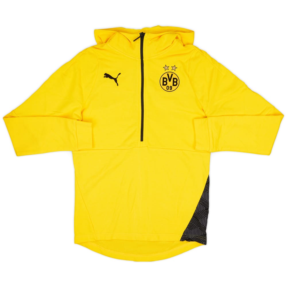 2020-21 Borussia Dortmund Puma Hooded Sweat Top - 6/10 - (M)