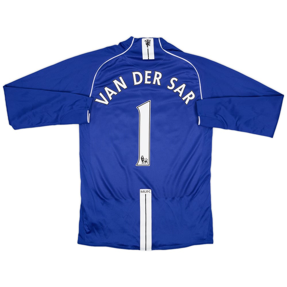 2007-08 Manchester United GK Shirt Van Der Sar #1 - 9/10 - (S)