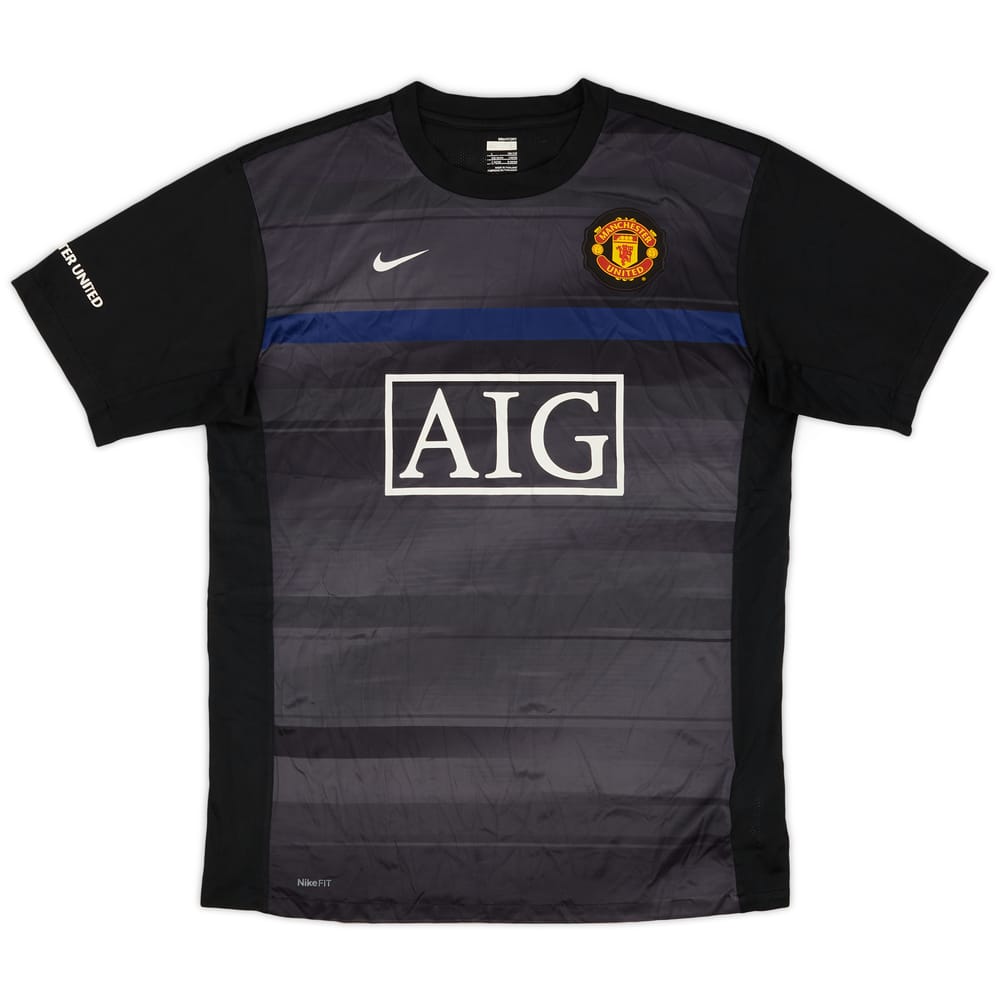 2009-10 Manchester United Nike Training Shirt - 7/10 - (L)