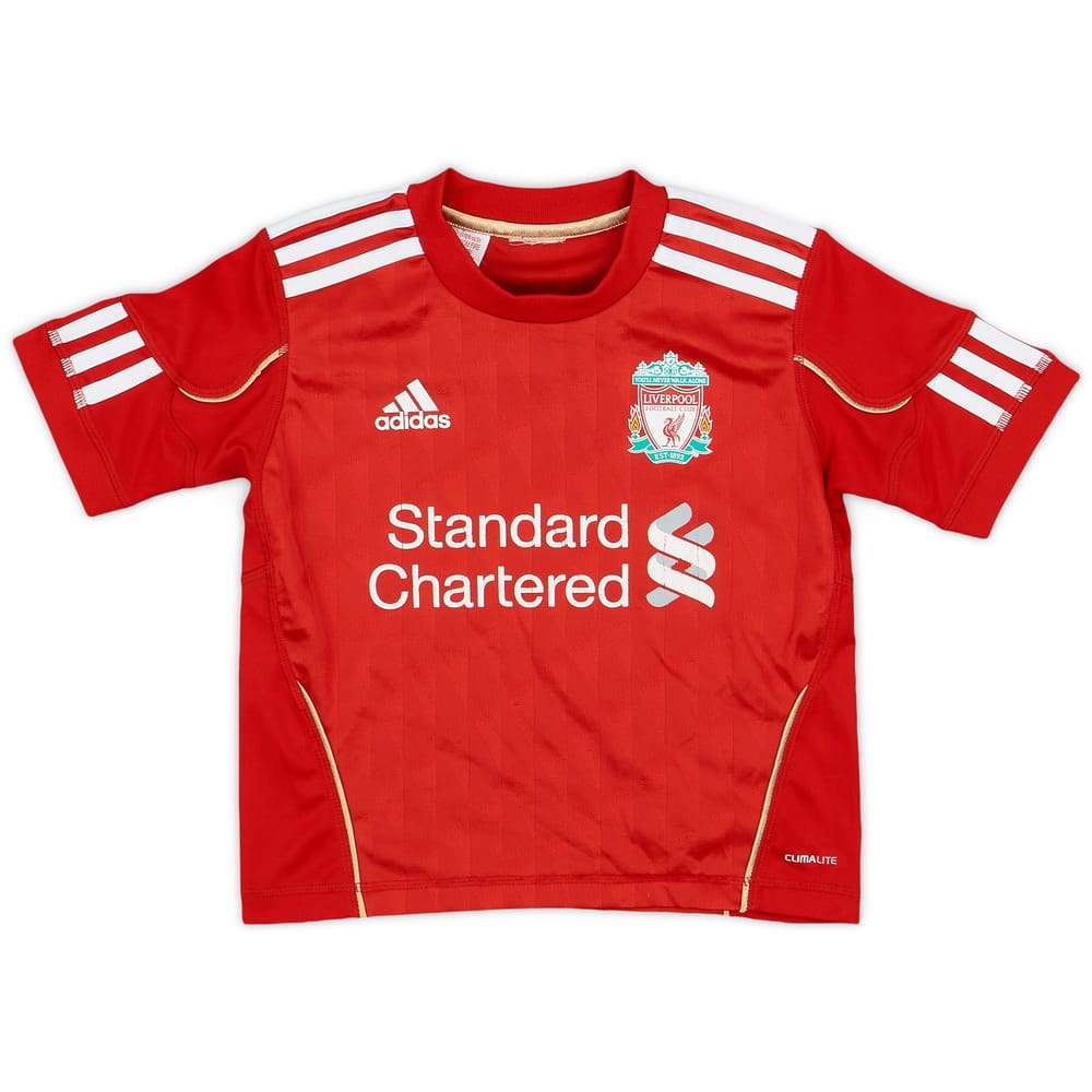 2010-12 Liverpool Home Shirt - 6/10 - (XS.Boys)
