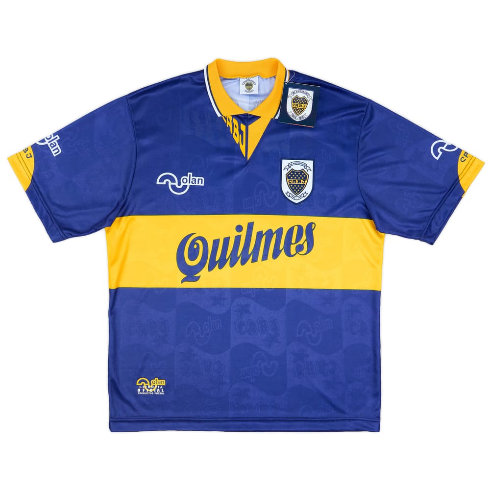 1995-96 Boca Juniors Olan Reissue Home Shirt
