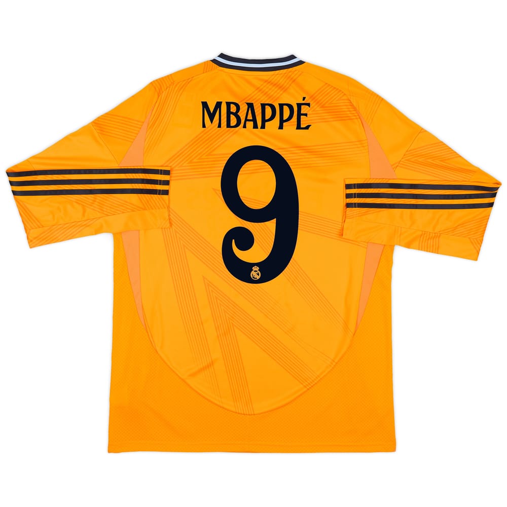 2024-25 Real Madrid Away L/S Shirt Mbappe #9