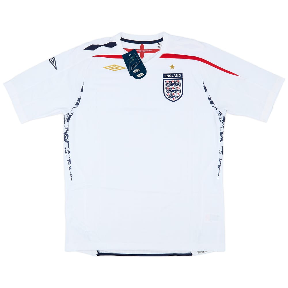 2007-09 England Home Shirt (L)
