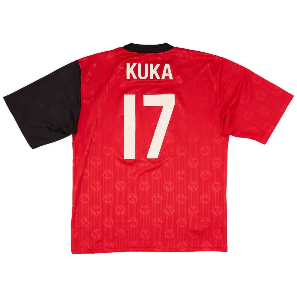 1997-98 Nurnberg Home Shirt Kuka #17 - 8/10 - (L)