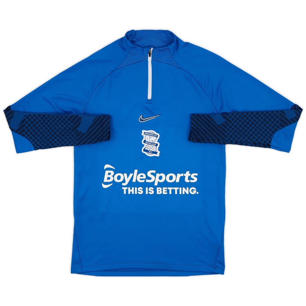 2020-21 Birmingham City Nike 1/4 Zip Training Top - 8/10 - (S)