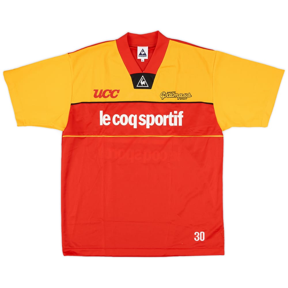 1998 Nagoya Grampus Eight Player Issue Le Coq Sportif Training Shirt #30 - 8/10 - (XL)