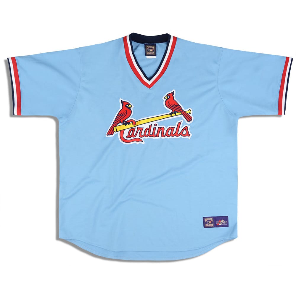1976-84 St. Louis Cardinals Majestic Cooperstown Collection Jersey (Away) 3XL
