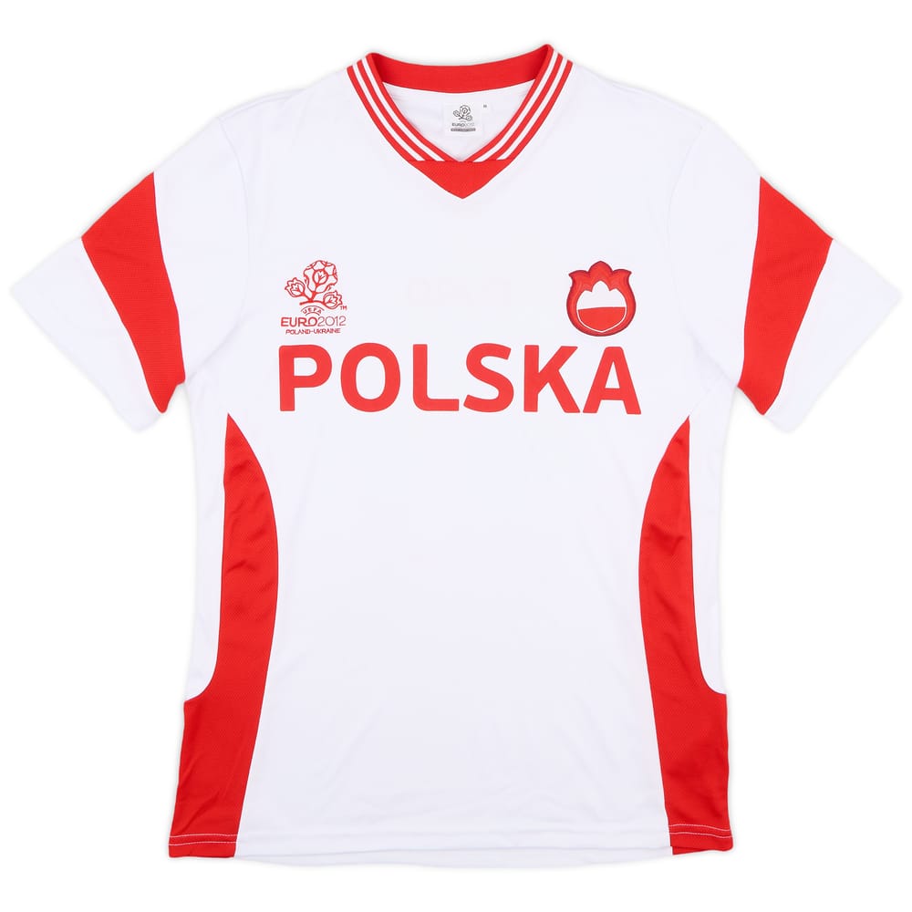 2012 Poland 'Euro 2012' Training Shirt - 10/10 - (M)