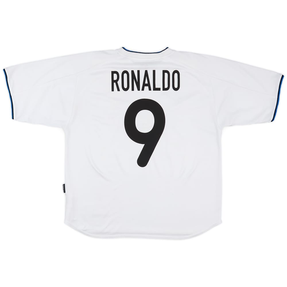 1999-00 Inter Milan Away Shirt Ronaldo #9 - 6/10 - (L)