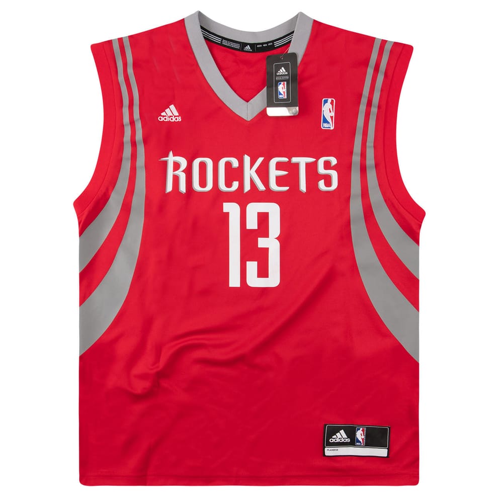 経典 #13 Harden Rockets Houston 2012-14 adidas S (Away) Jersey ウェア