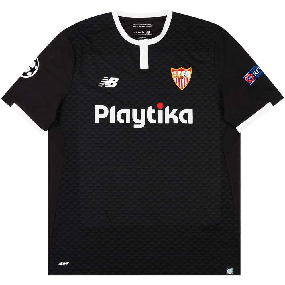 2017-18 Sevilla Match Issue Champions League Third Shirt Nzonzi #15 (v Manchester United)