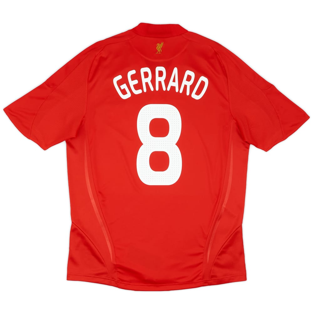 2008-09 Liverpool Home Shirt Gerrard #8
