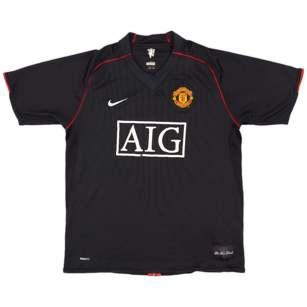 2007-08 Manchester United Away Shirt - 5/10 - (L)