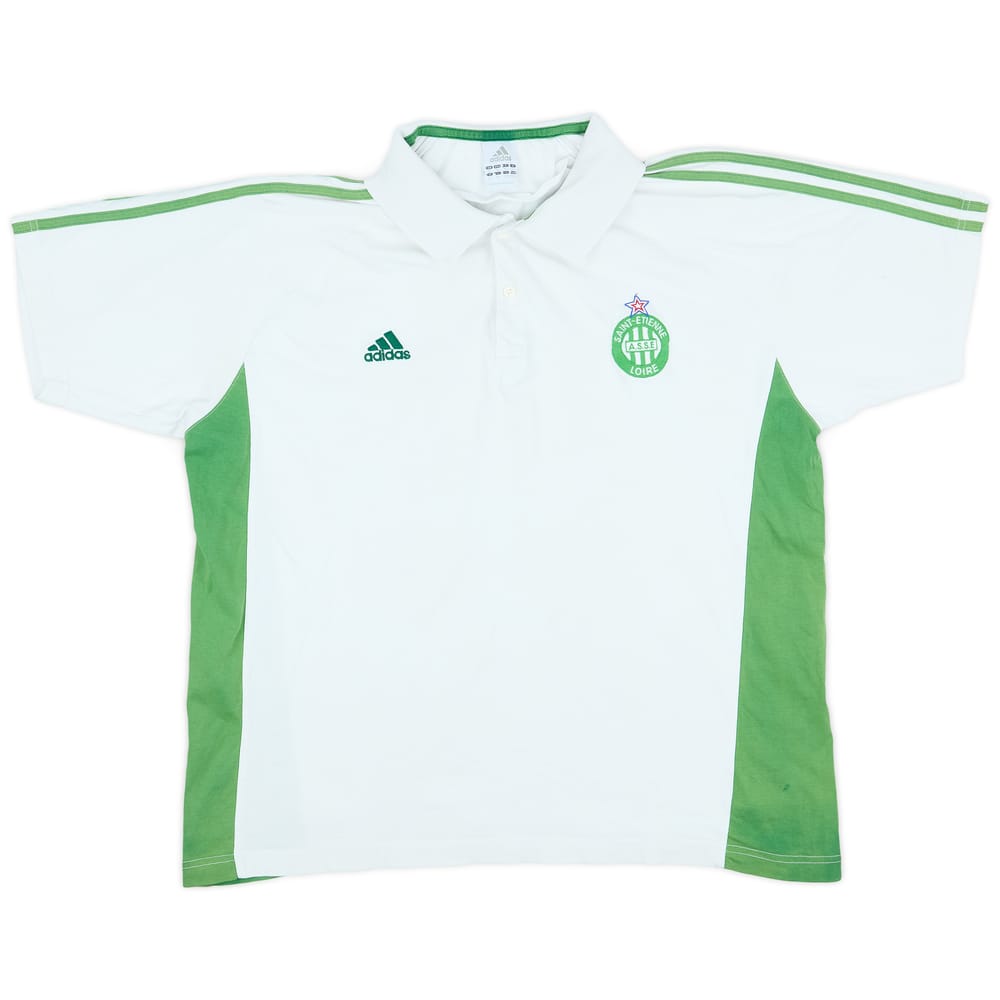 2007-08 Saint Etienne adidas Polo Shirt - 8/10 - (XL)