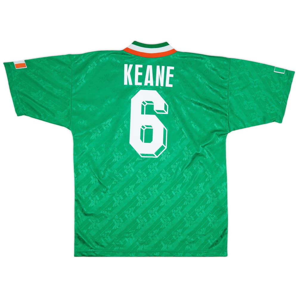 1994 Ireland Home Shirt Keane #6 - 8/10 - (M/L)
