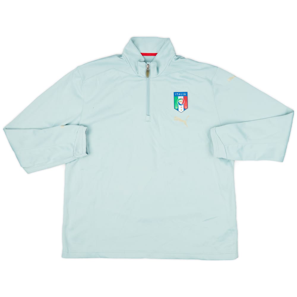 2008-09 Italy Puma 1/4 Zip Drill Top - 4/10 - (L)