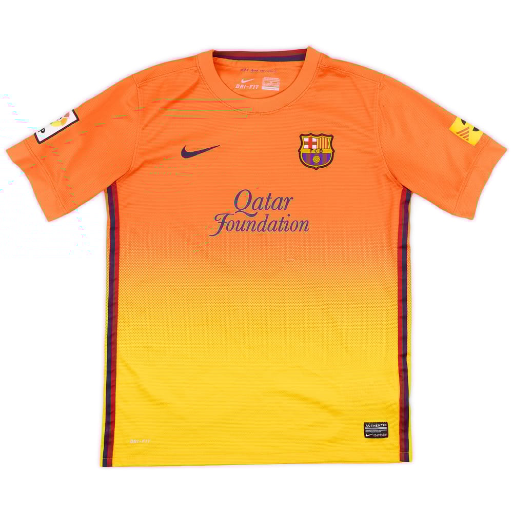 2012-13 Barcelona Away Shirt - 9/10 - (XL.Boys)