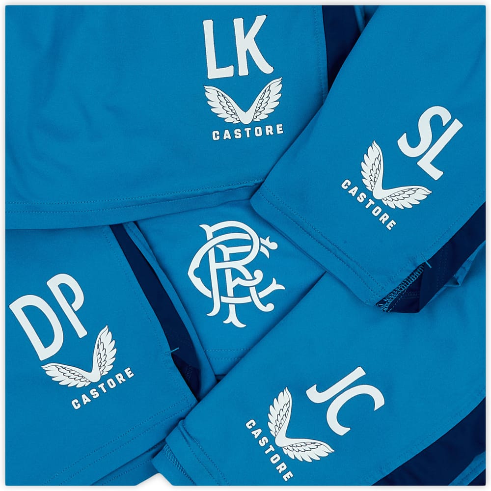 2023-24 Rangers Staff Issue Training Shorts - 6/10