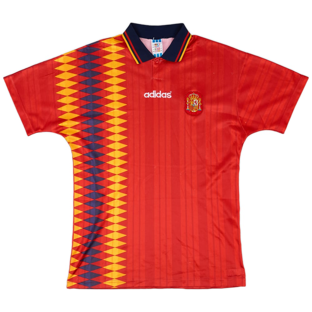 1994-96 Spain Home Shirt - 8/10 - (M)