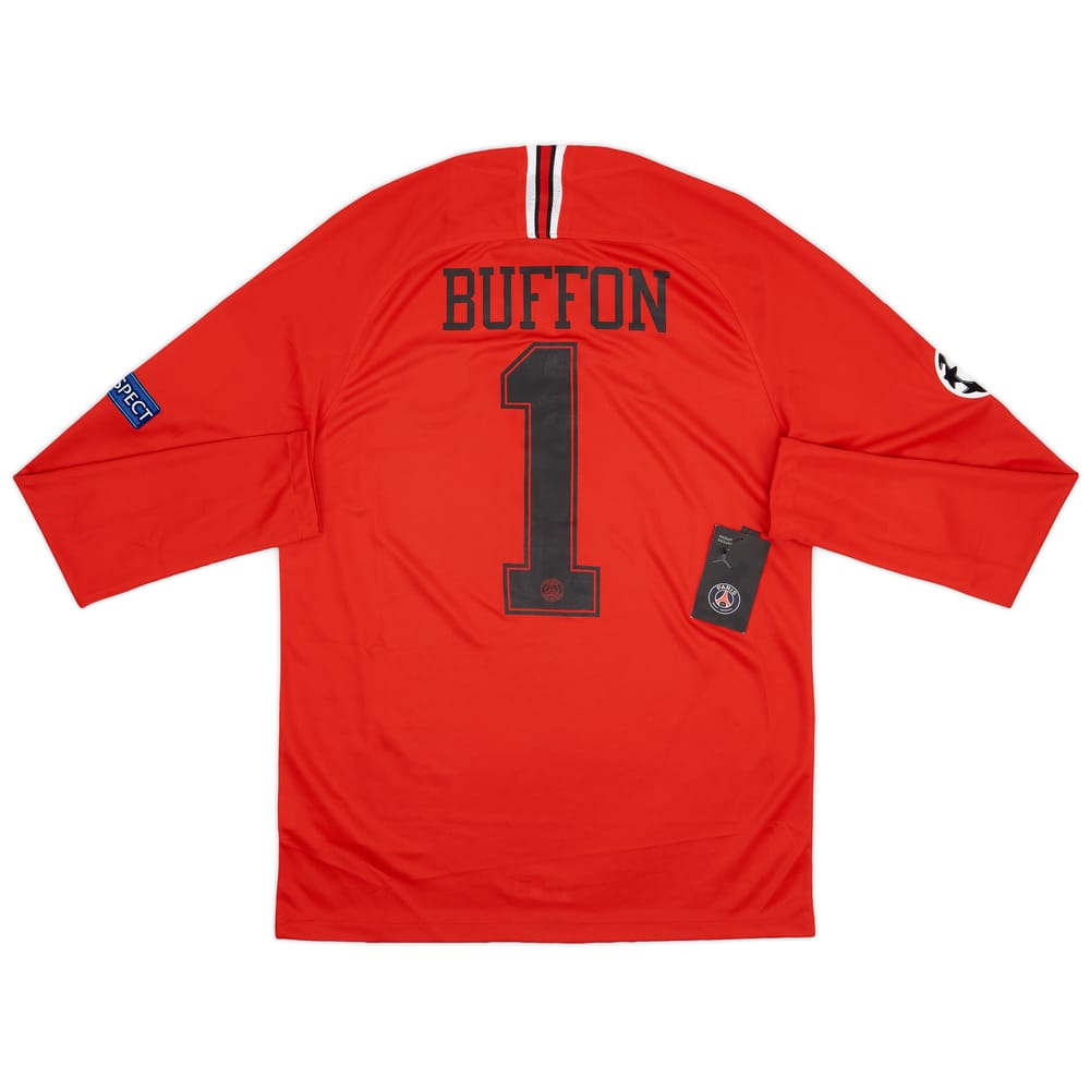 2018-19 Paris Saint-Germain European GK Shirt Buffon #1 (M)