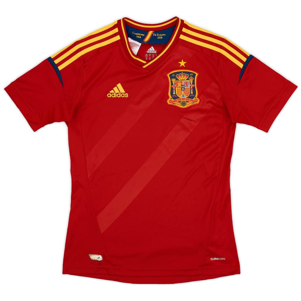 2011-12 Spain Home Shirt - 8/10 - (L.Boys)